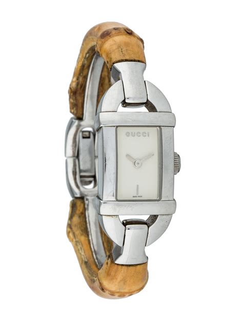 gucci bamboo watch strap|G.